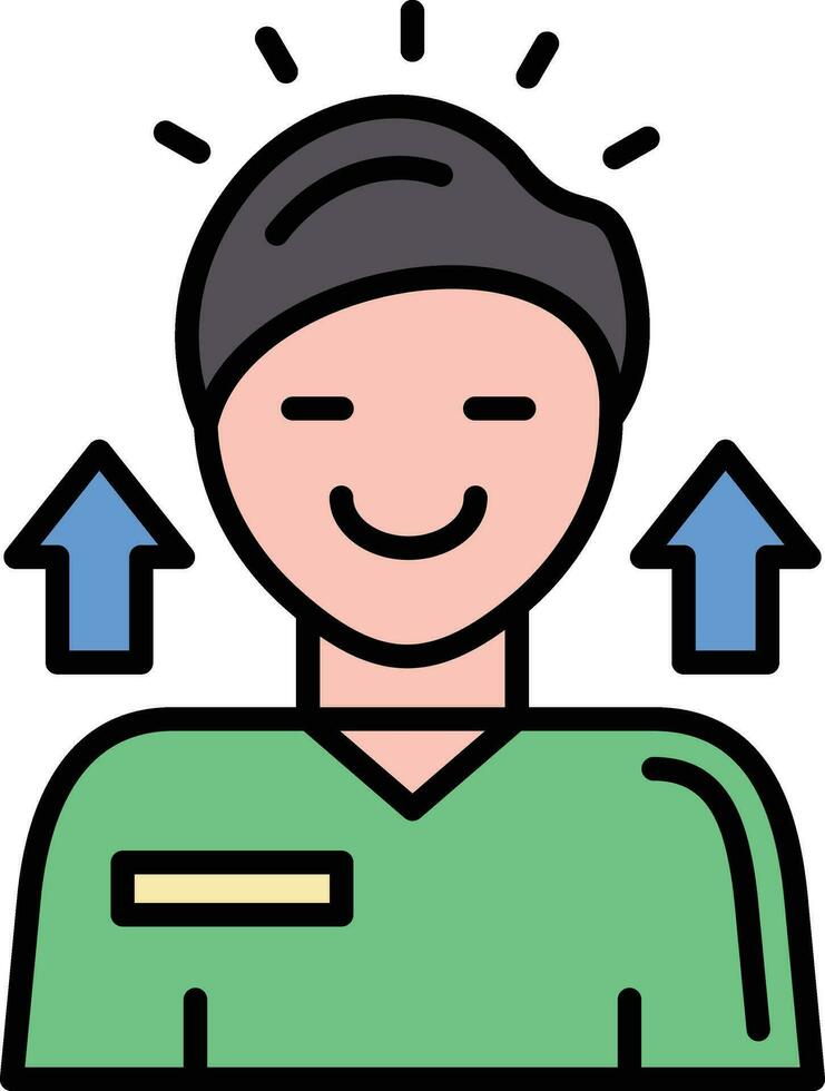 Self Esteem Vector Icon