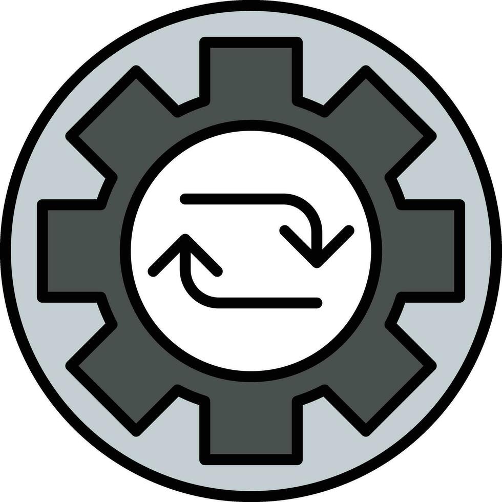 Process Vector Icon