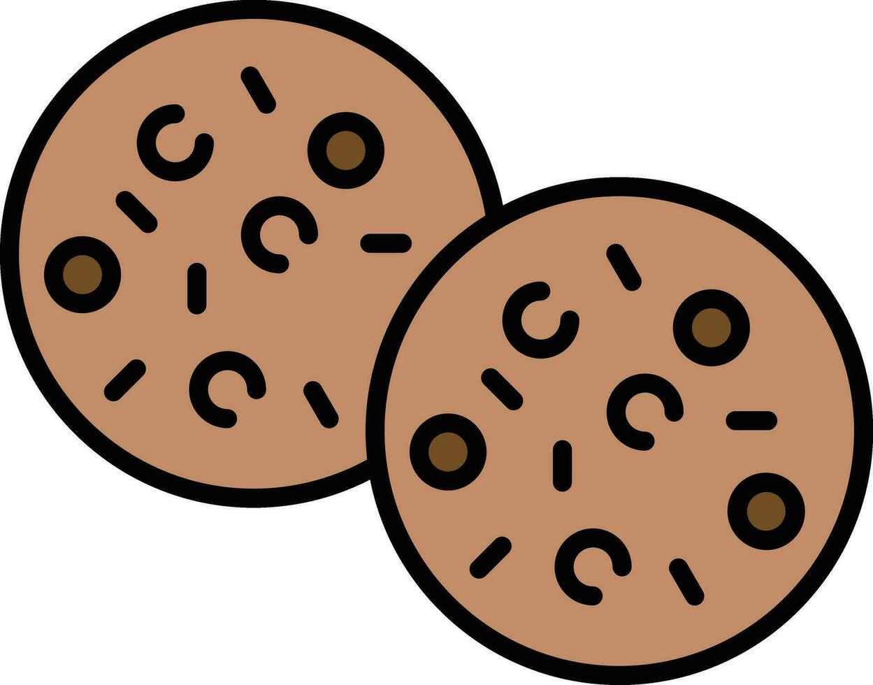 Chocolate Chip Vector Icon