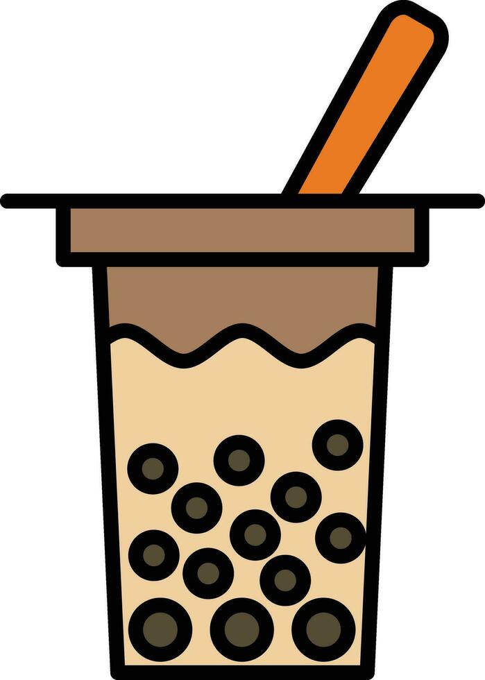 boba vector icono