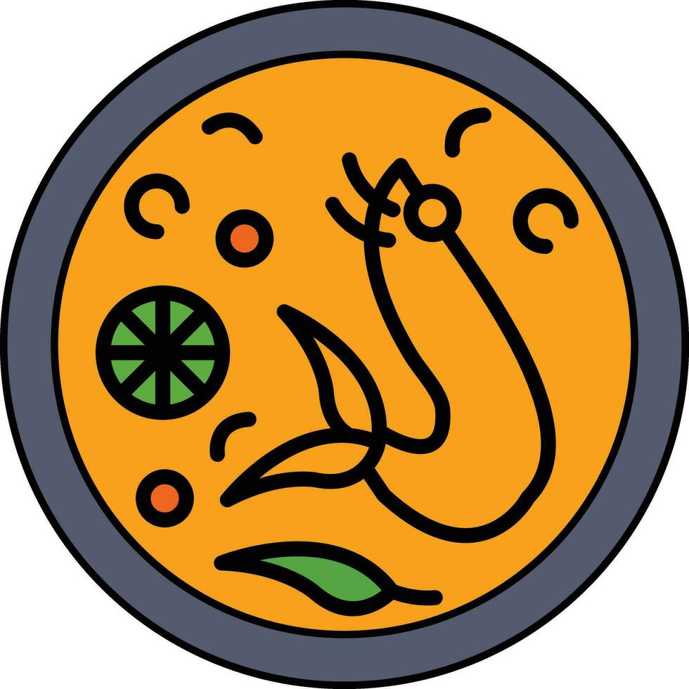 Tom Yum Vector Icon