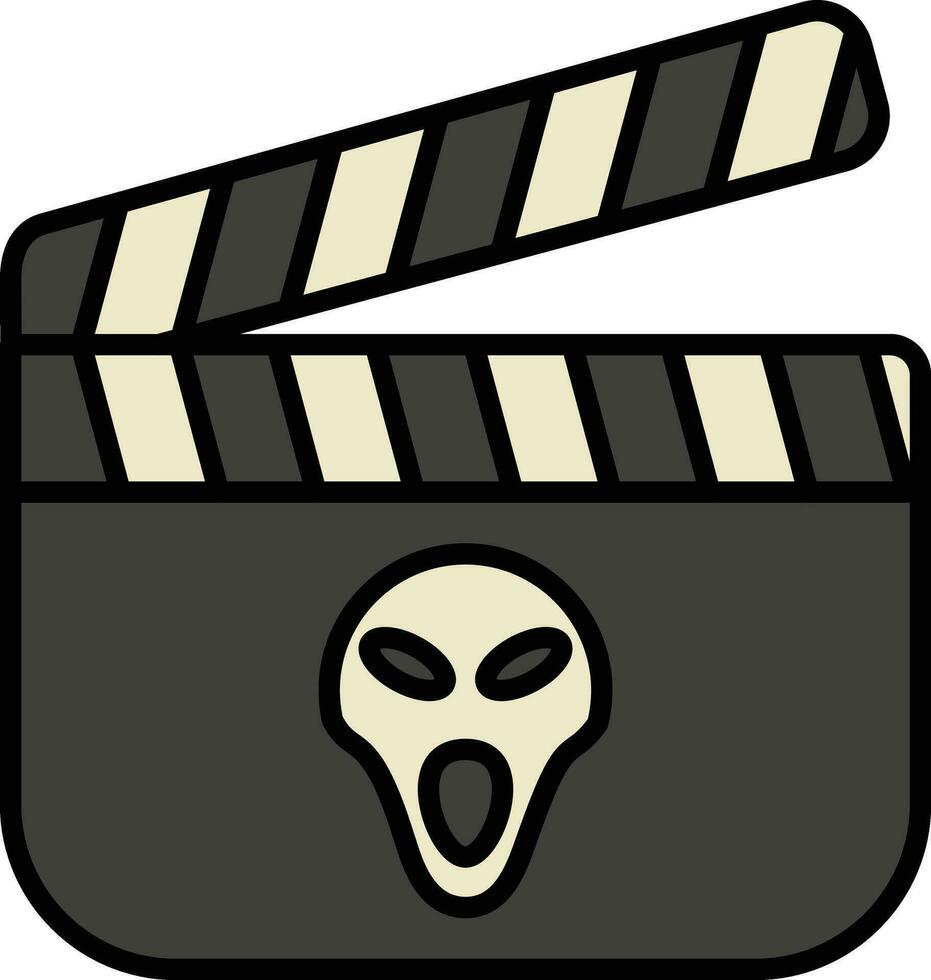 Horror Movie Vector Icon