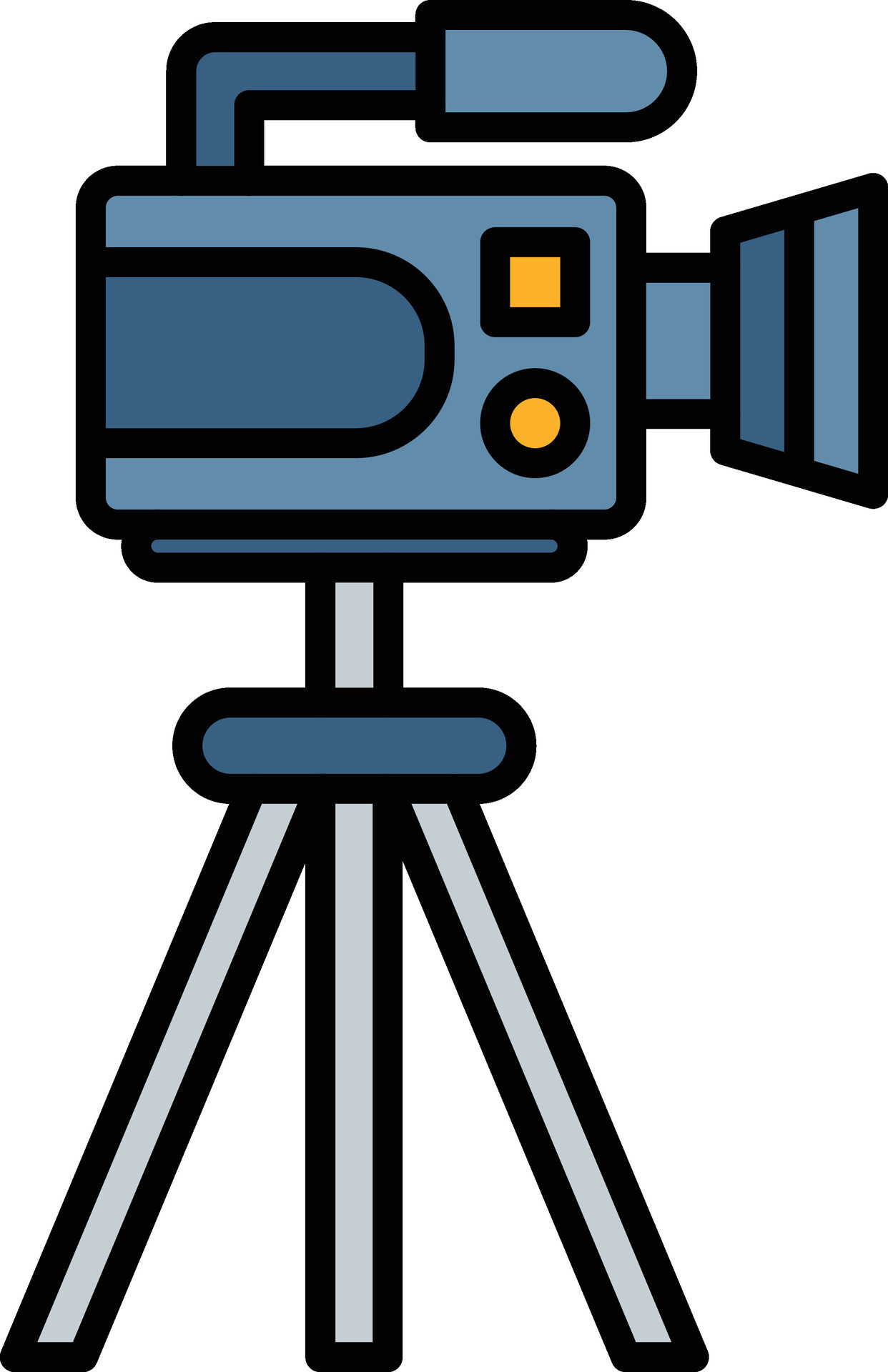 Camera Tripod Vector Icon 30382834 Vector Art at Vecteezy