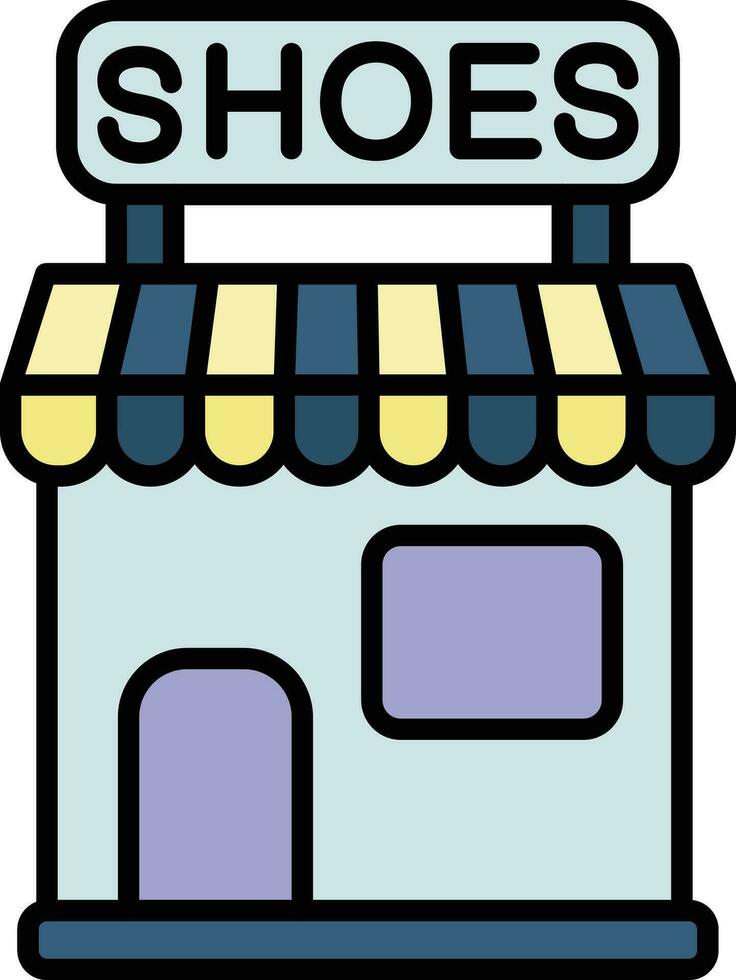 Shoe Shop Vector Icon