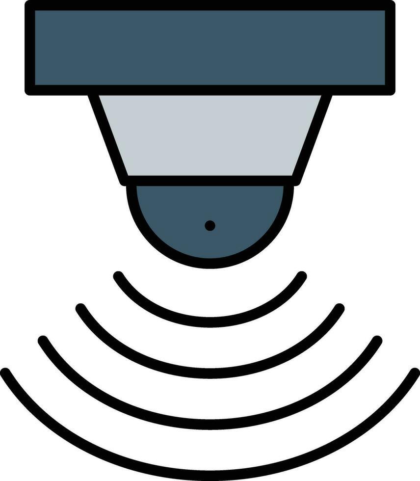 Motion Sensor Vector Icon