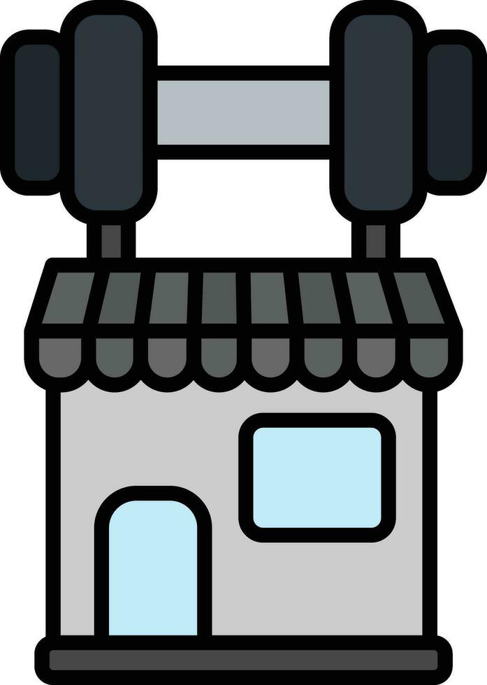 Gym Vector Icon