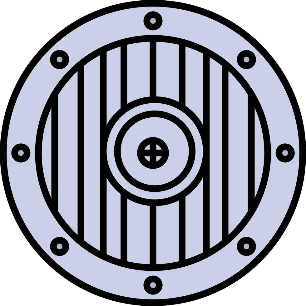 Old Shield Vector Icon