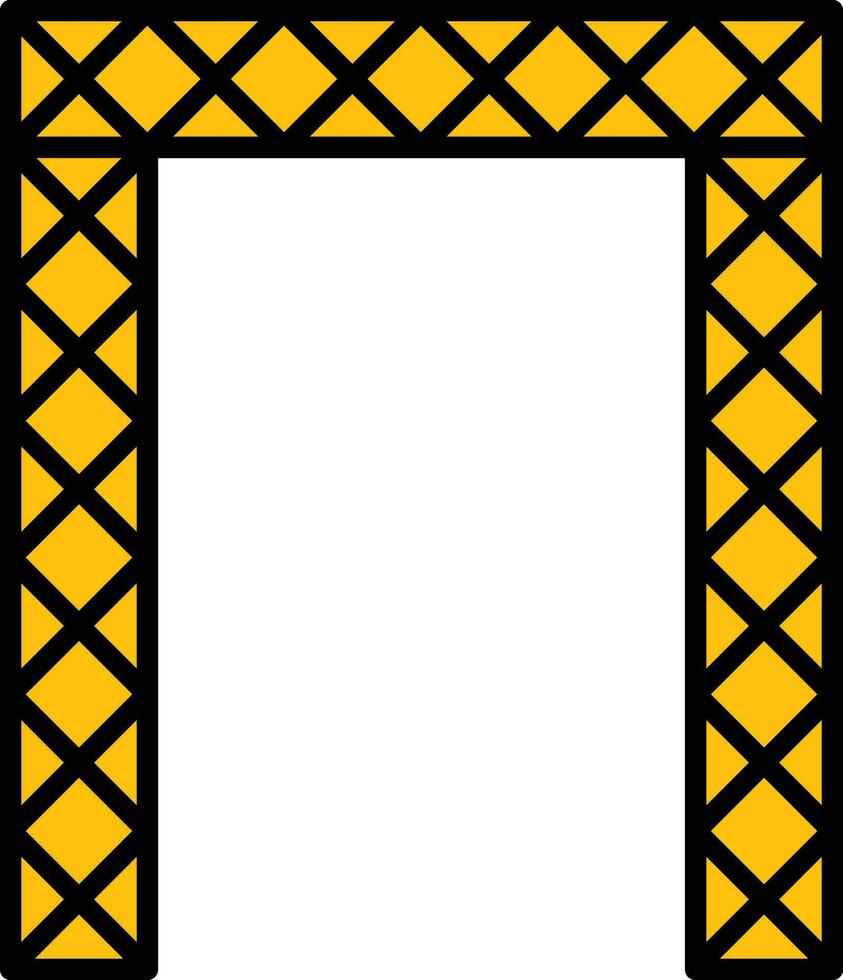 Dubai Gate Vector Icon