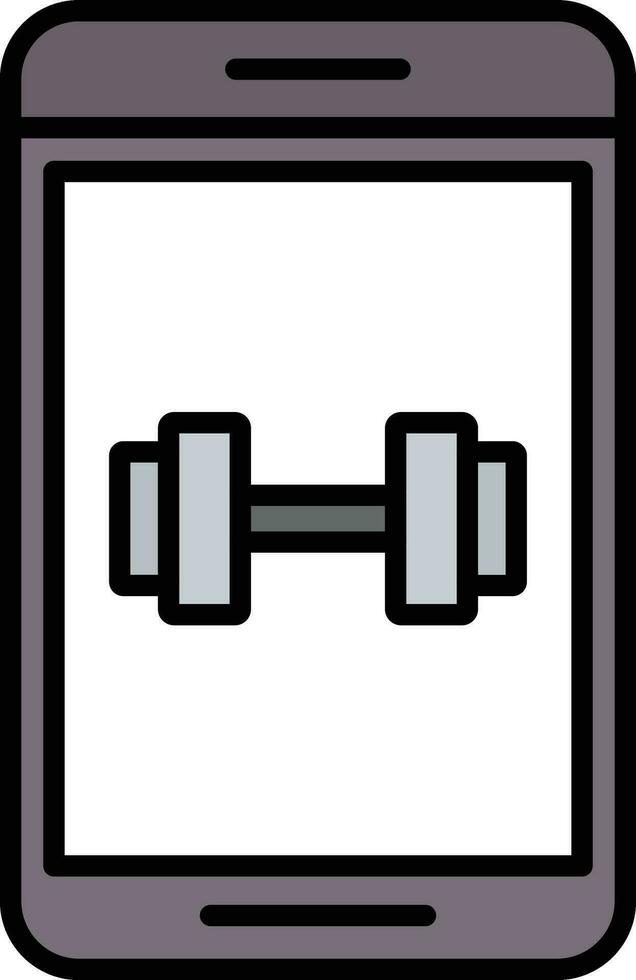 Dumbbells Vector Icon