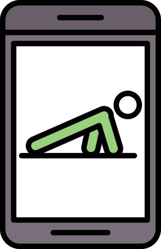 Push Up Vector Icon