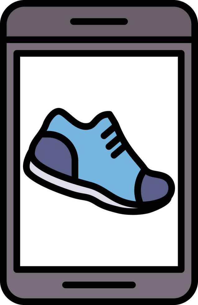 Exercise Shoes Vector Icon