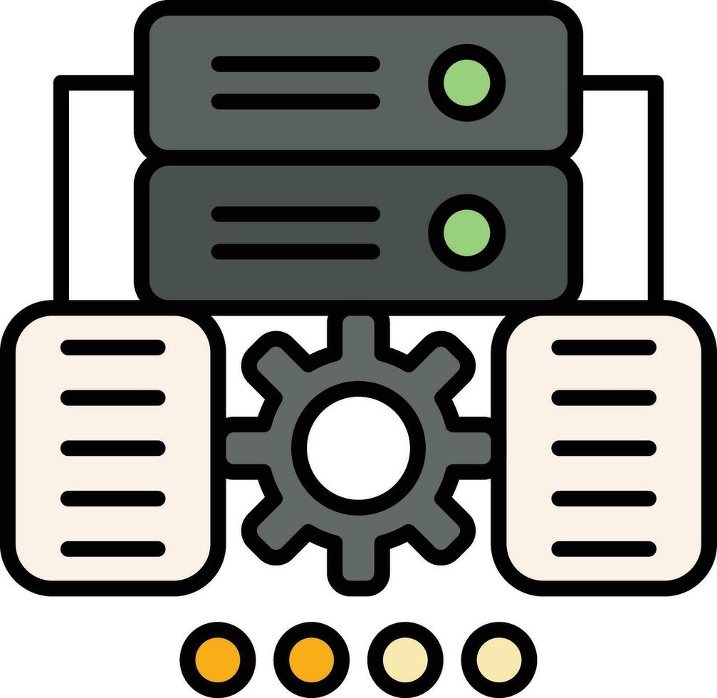 Data Synchronization Vector Icon