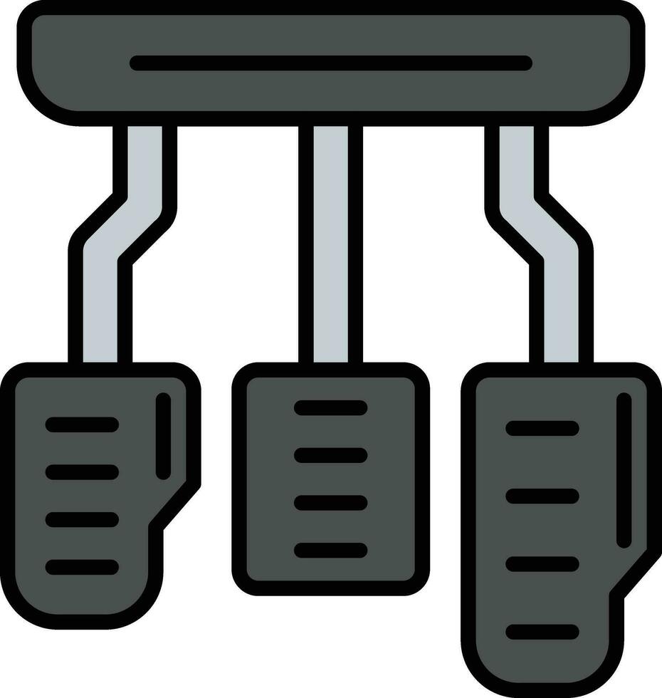 Car Pedal Vector Icon