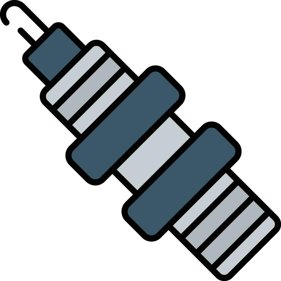 Spark Plug Vector Icon