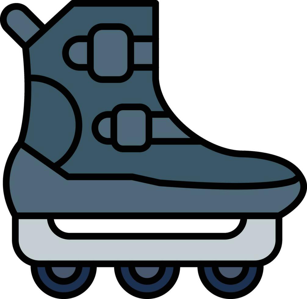 Roller Skating Vector Icon
