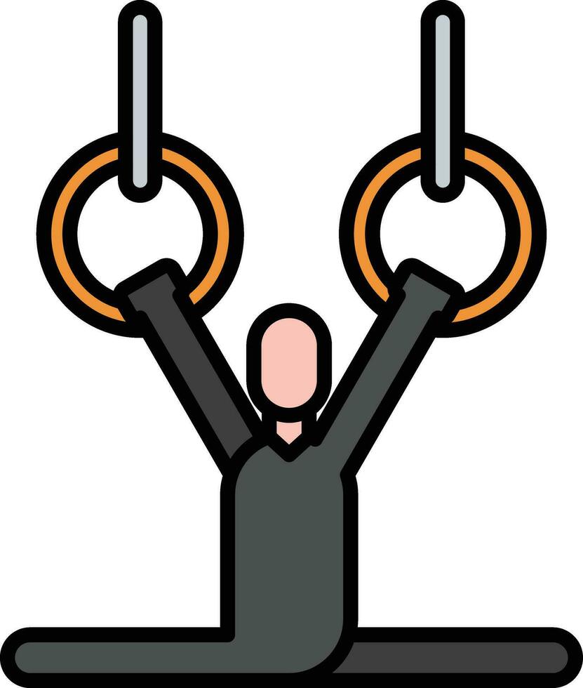 Gymnastics Vector Icon