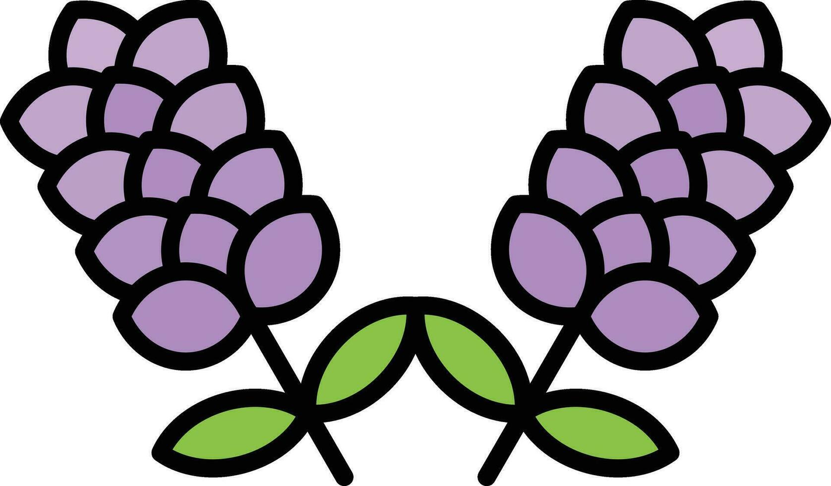 Lavender Vector Icon