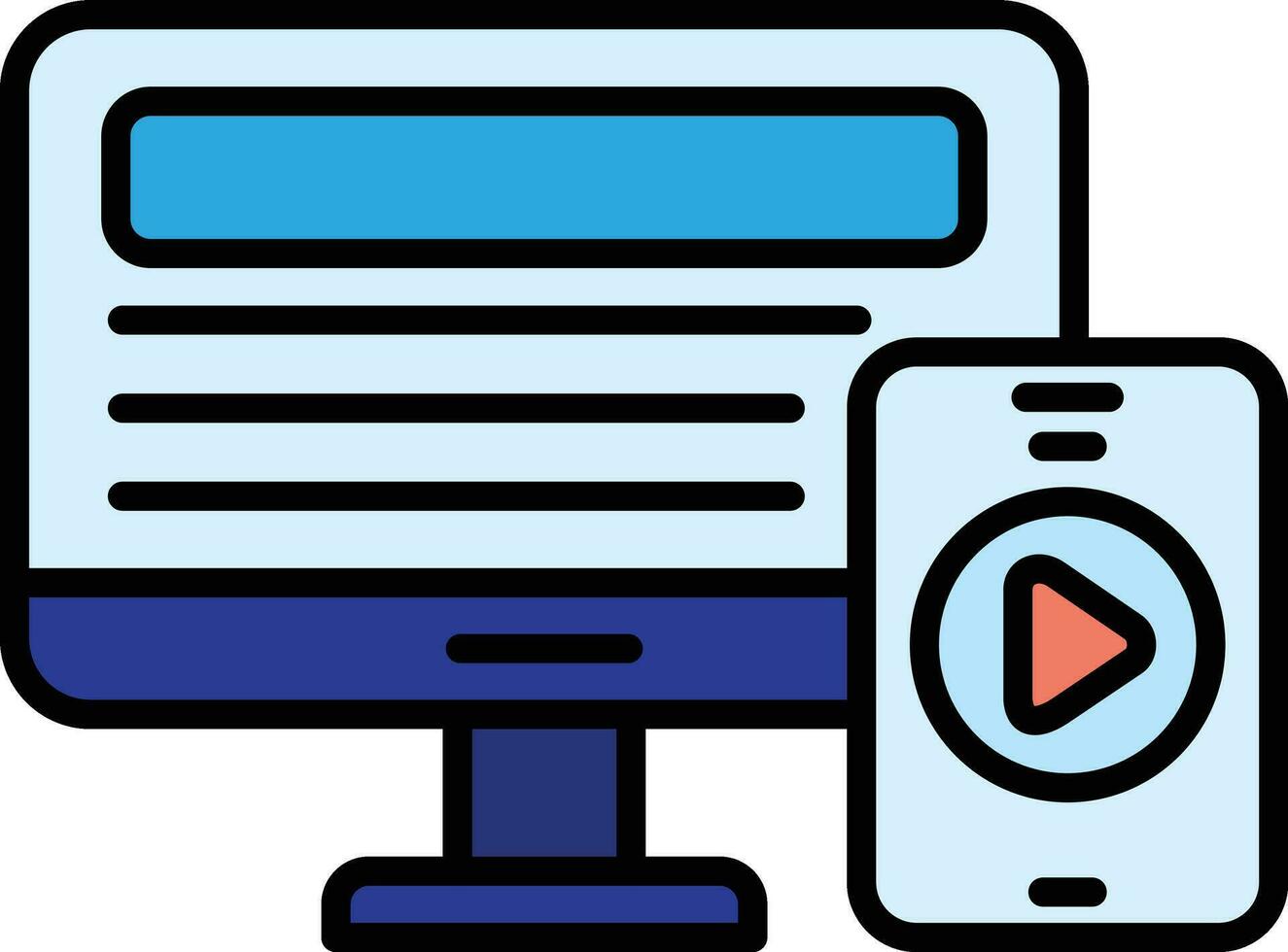 Responsive Vector Icon