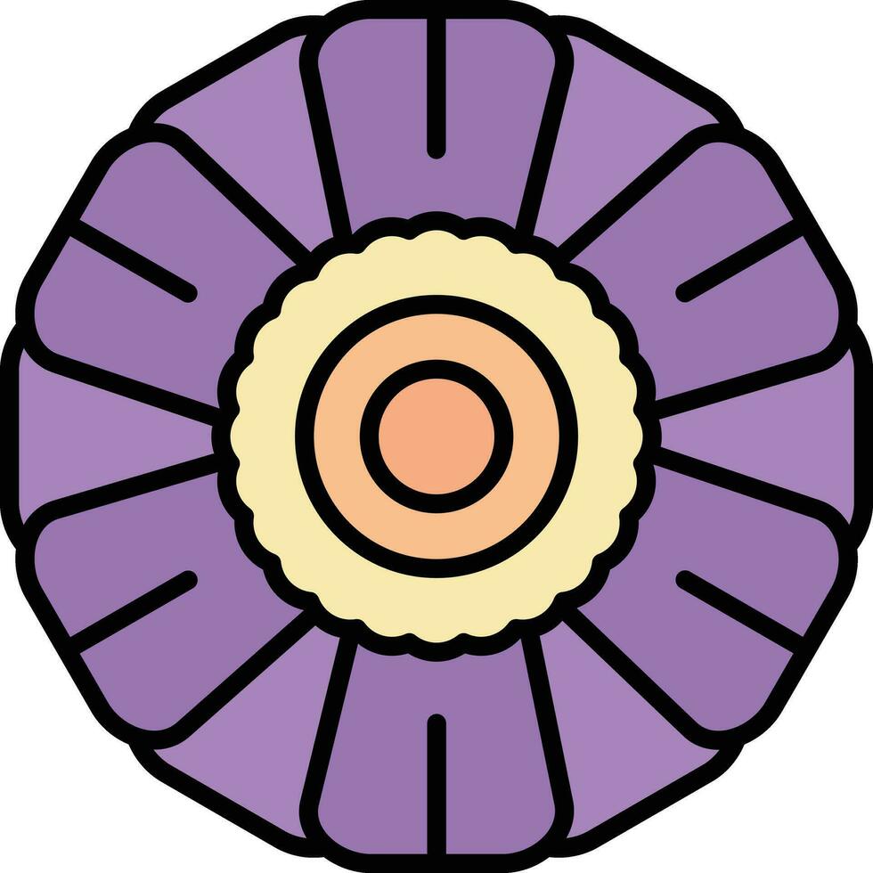 Anemone Vector Icon