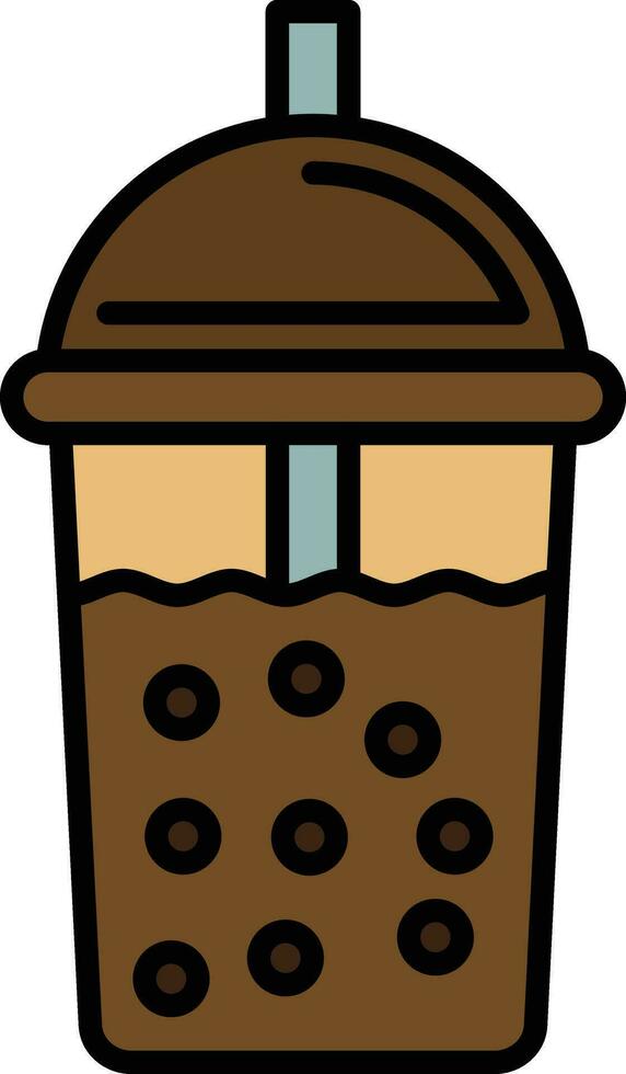 Bubble Tea Vector Icon