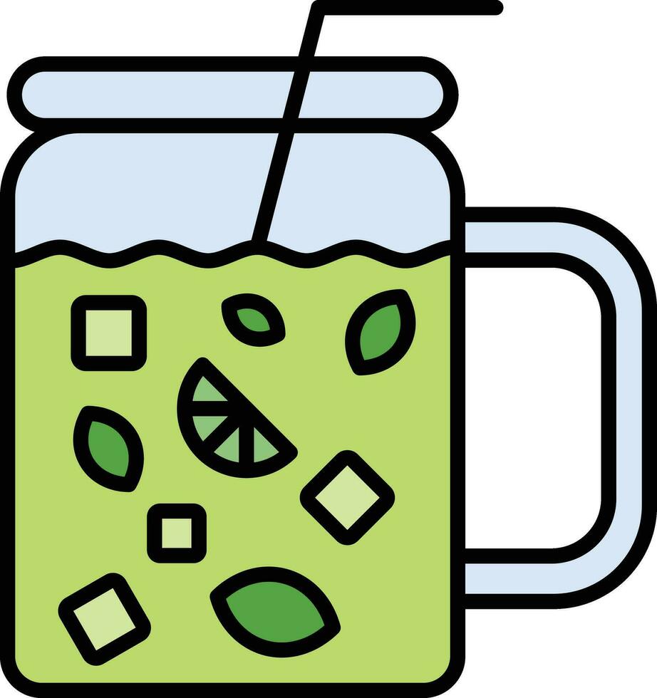 icono de vector de mojito