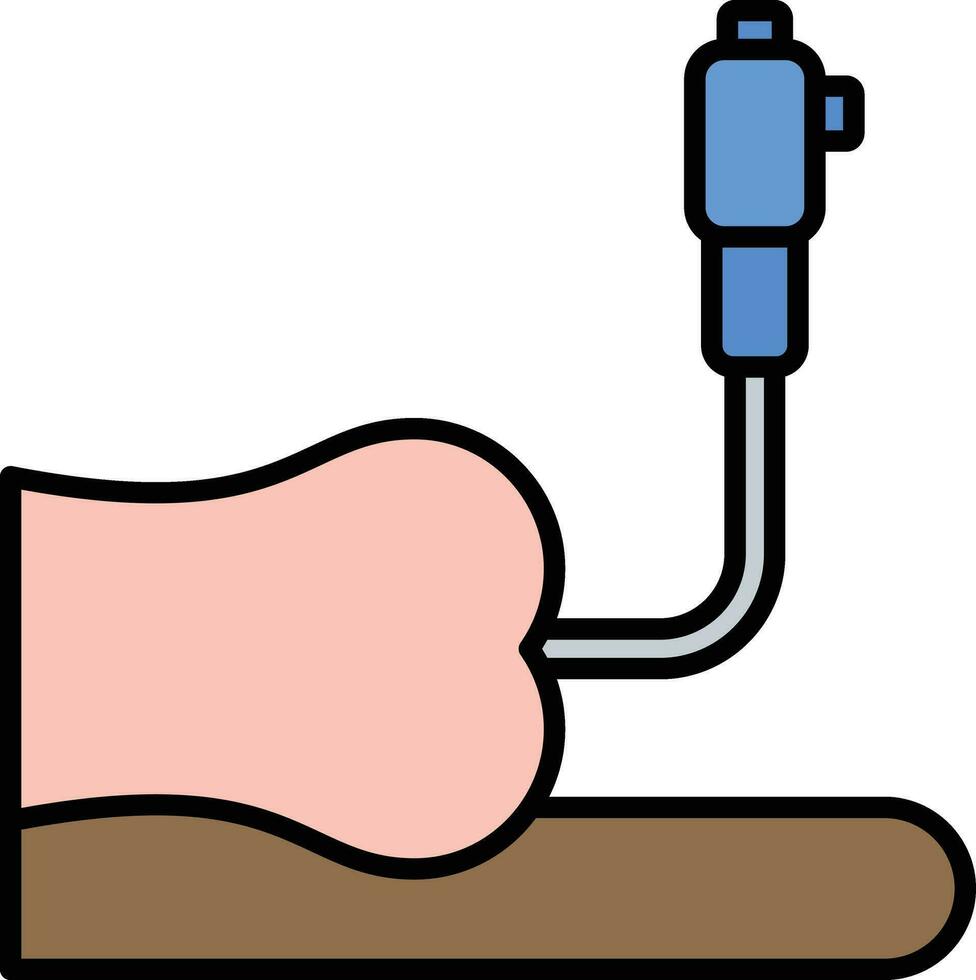 Colonoscopy Vector Icon