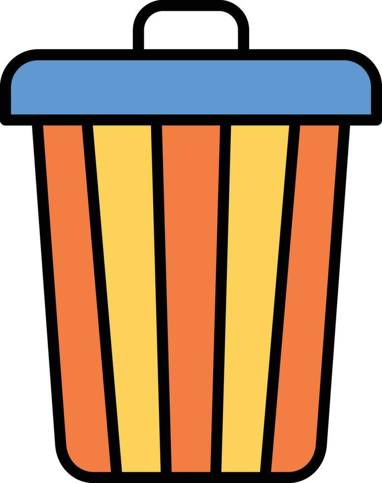 Dustbin Vector Icon