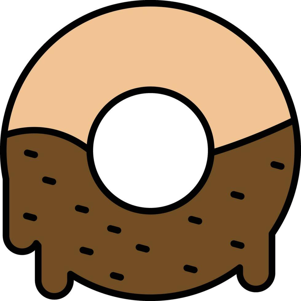 rosquillas vector icono