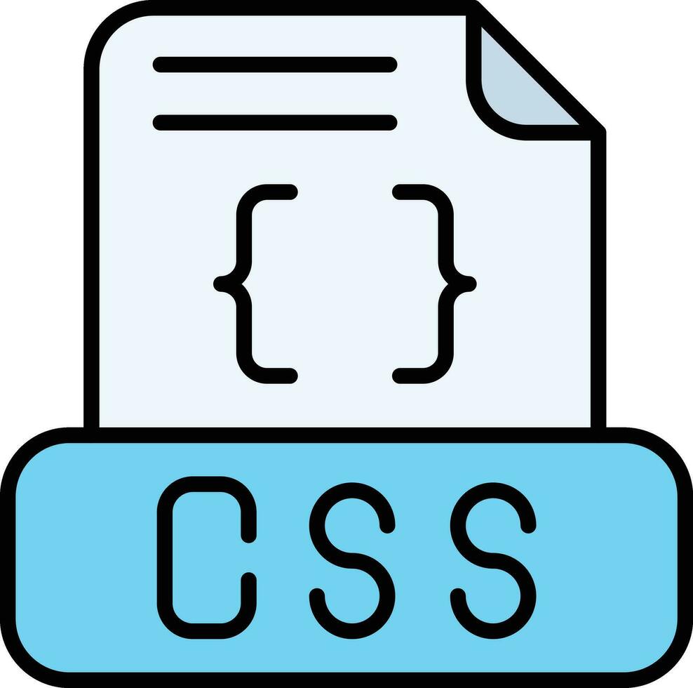 Css File Vector Icon