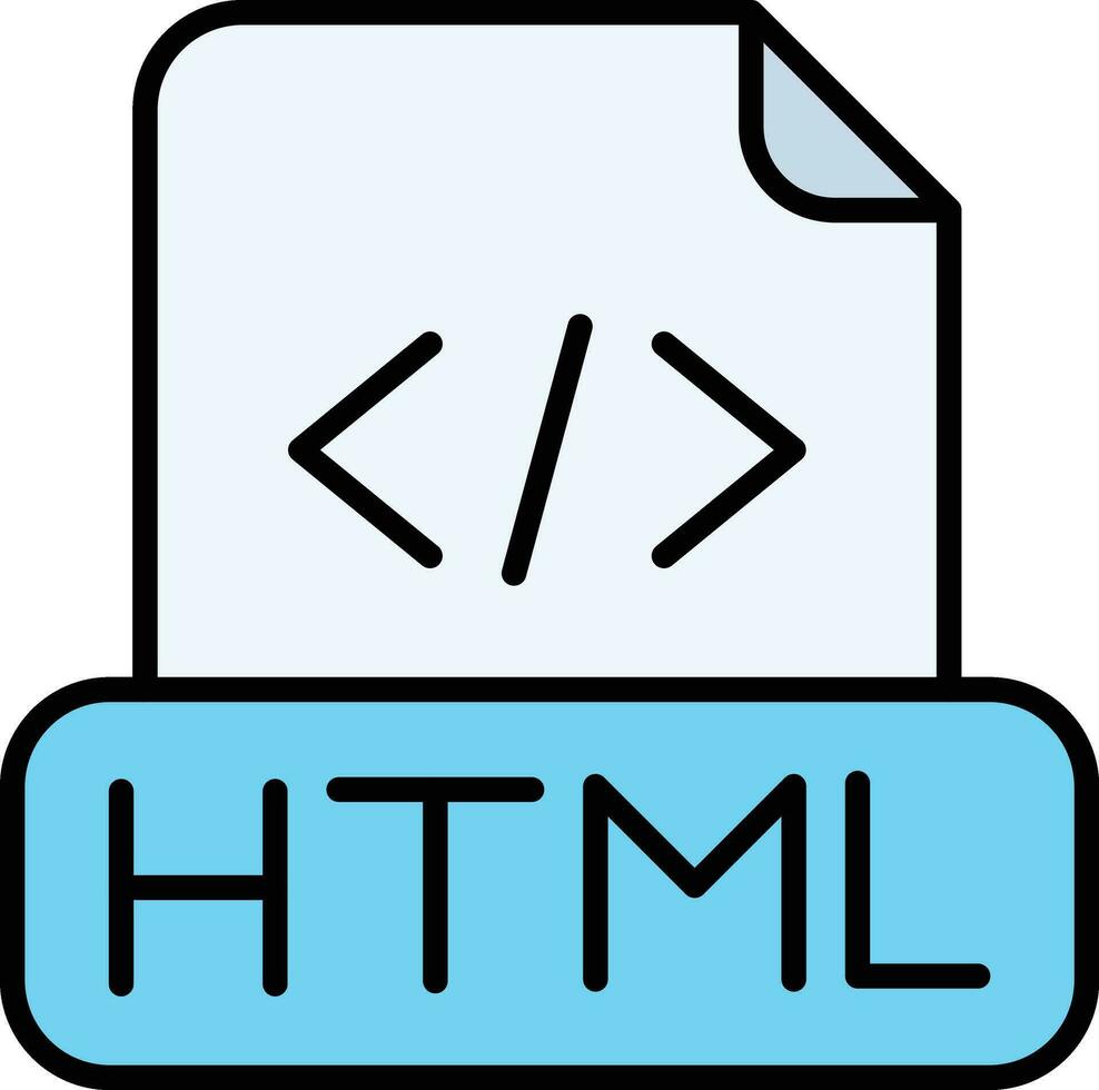 Html File Vector Icon