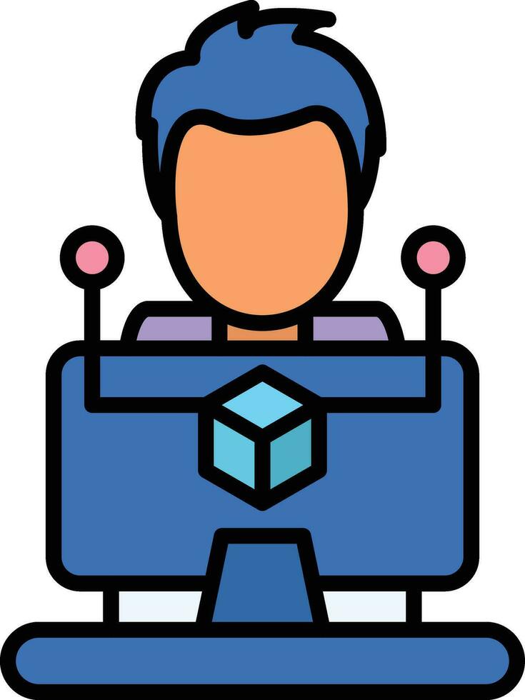 Software Developer Vector Icon