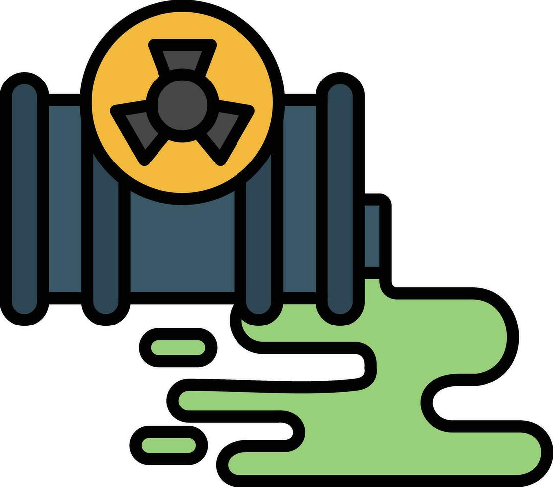 Chemical Spill Vector Icon