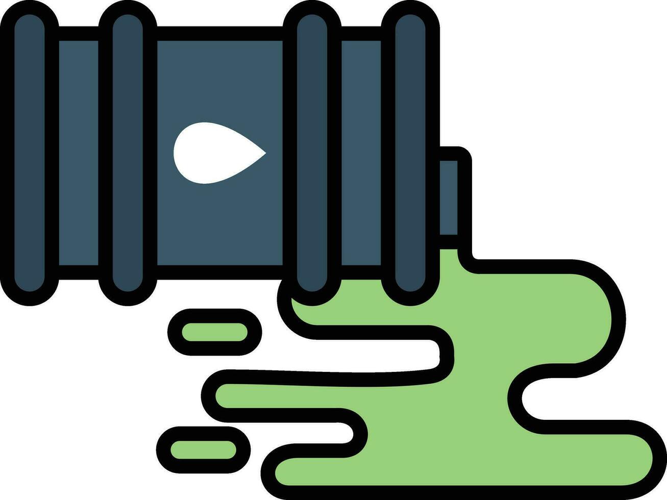 Oil Spill Vector Icon