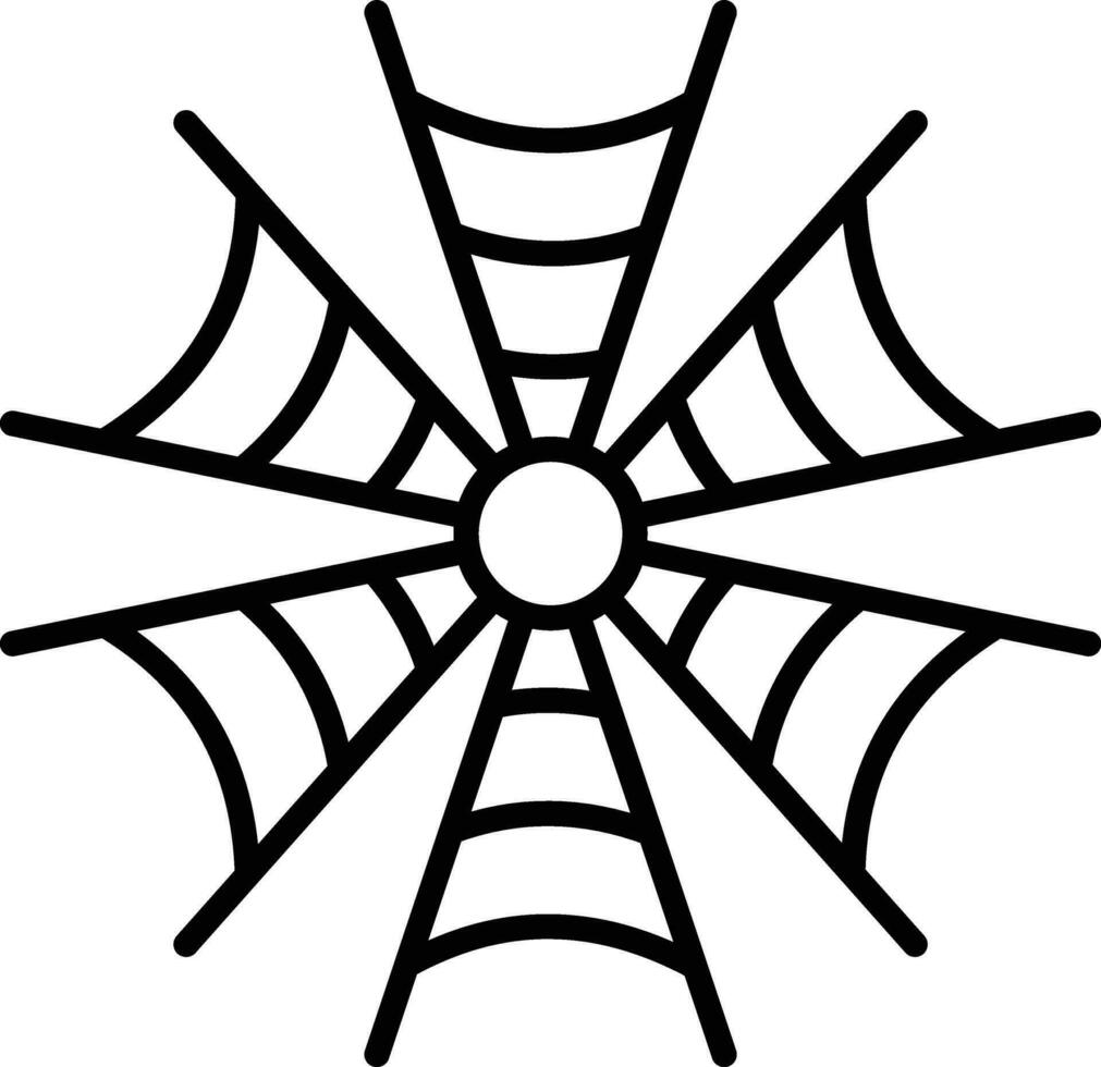 Spider Web Vector Icon