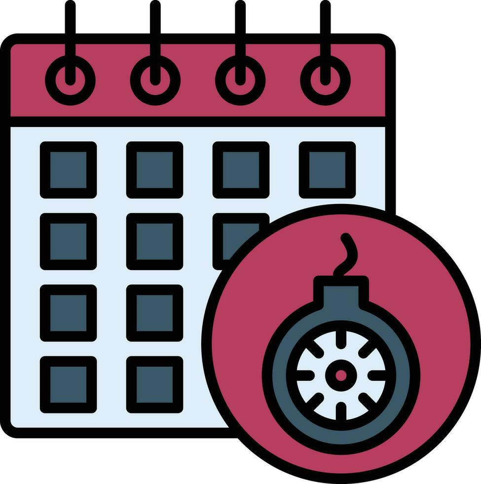 Deadline Vector Icon