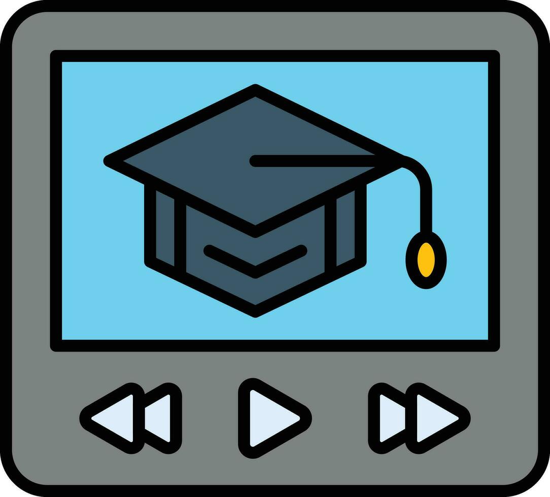 Video Tutorial Vector Icon