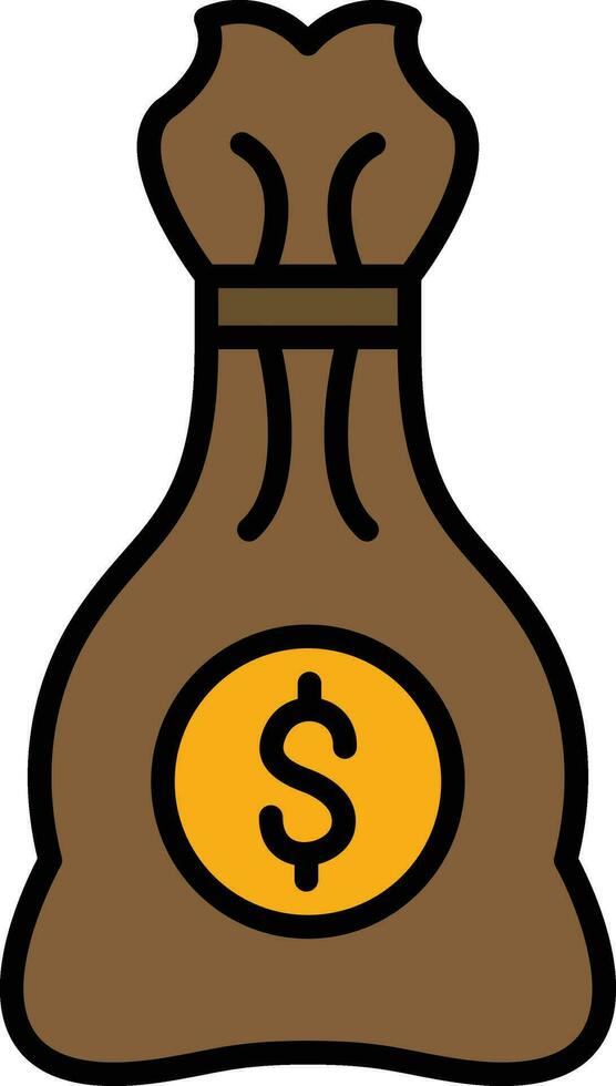 Money Bag Vector Icon