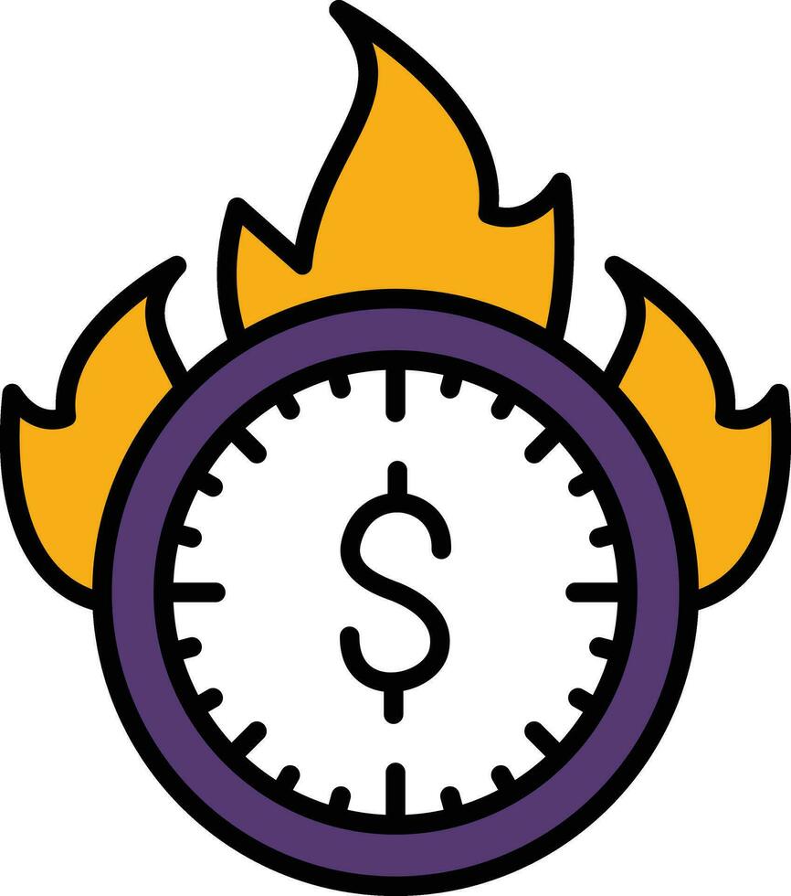 Business Deadline Vector Icon