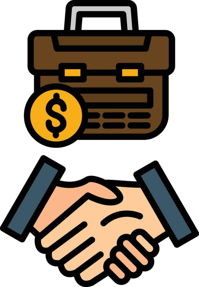 Business Deal Vector Icon