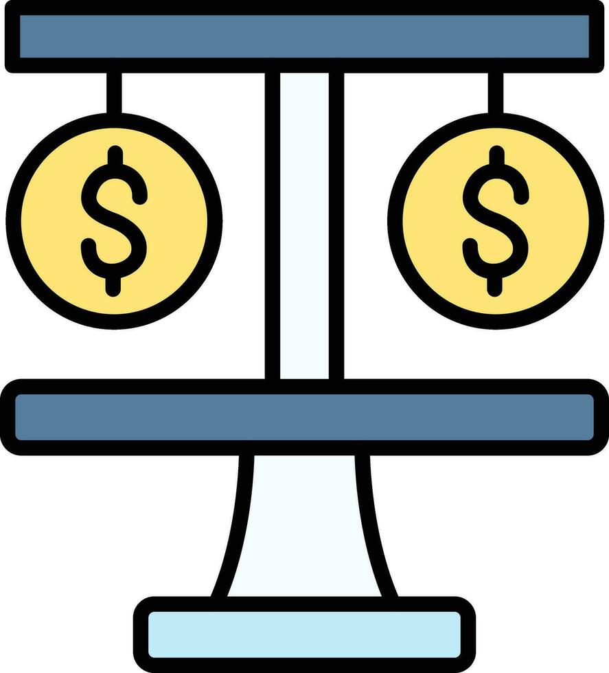 Currency Balance Vector Icon