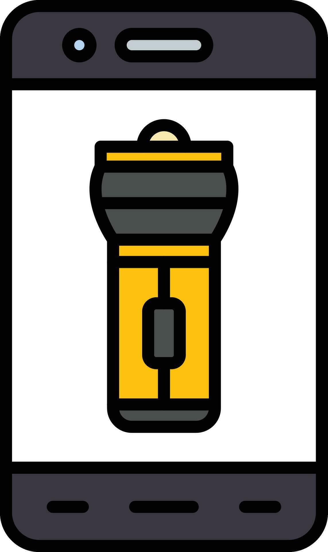 Mobile Torch Vector Icon 30384776 Vector Art at Vecteezy
