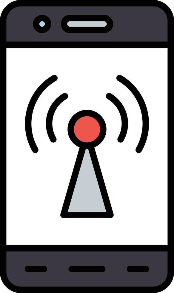 Mobile Hotspot Vector Icon