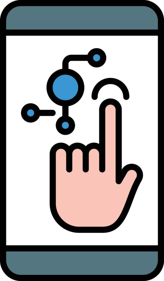 Touch Screen Vector Icon