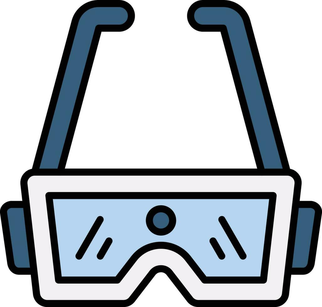 Camera Glasses Vector Icon