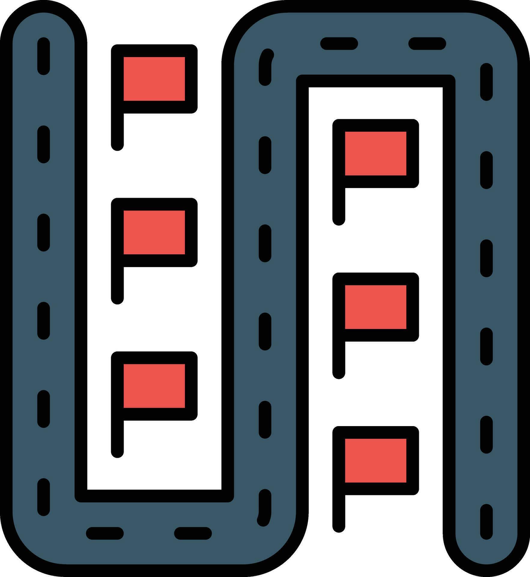 Running Track Vector Icon 30384902 Vector Art at Vecteezy