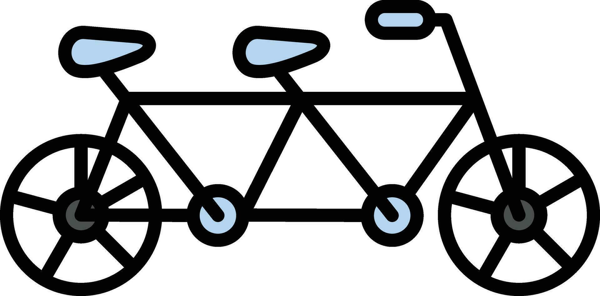 Tandem Vector Icon