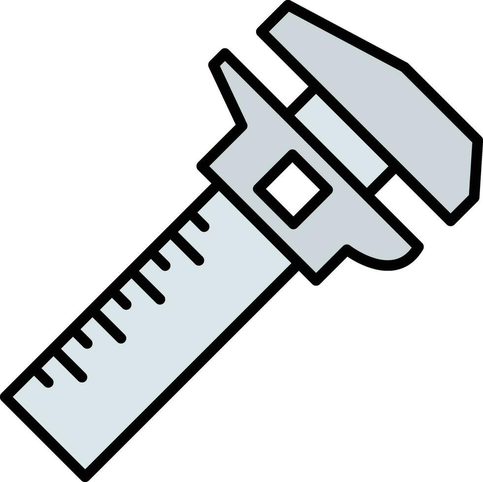 Caliper Vector Icon