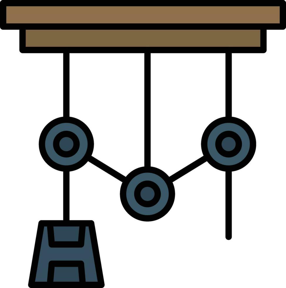Pulley Vector Icon