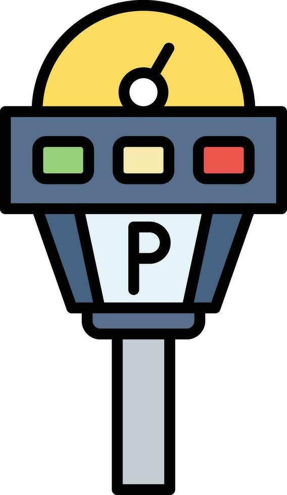 Parking Meter Vector Icon