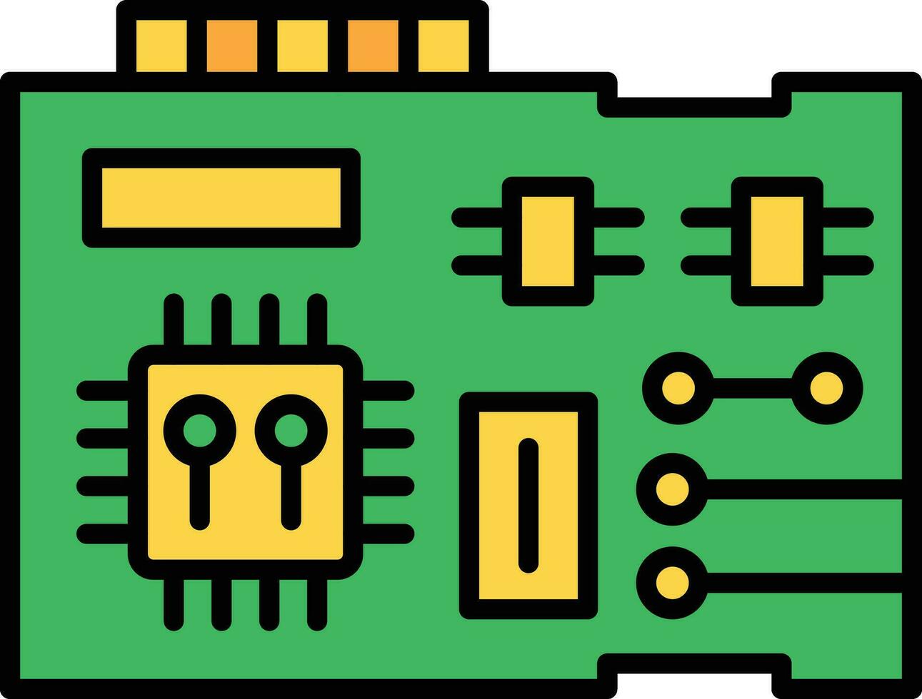 Circuit Vector Icon